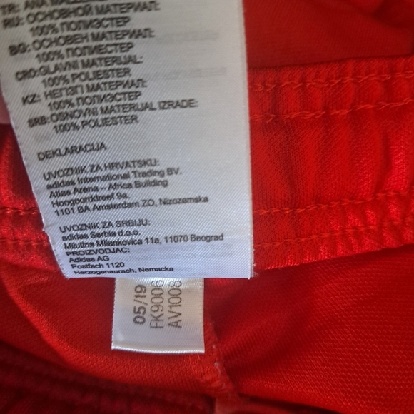 ADIDAS CLIMACOOL track pants The Brand With The 3 Stripe 4 Language Spellout - Picture 13 of 16
